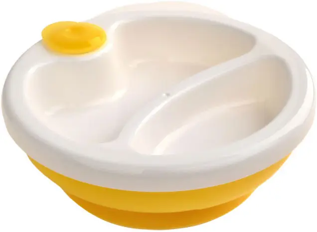 Тарелка на присоске с подогревом Pituso 250 мл