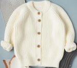 Фотография товара Кардиган вязаный Ниточки-Клубочки, р. 104, цвет крем