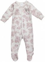 Фотография товара Комбинезон на кнопках Наследник Выжанова цветы пудра 68