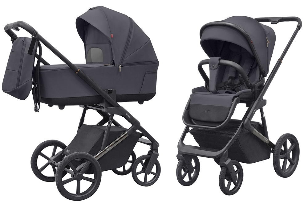 Коляска 2 в 1  Carrello  Sigma  CRL-6523  Club Grey 2025