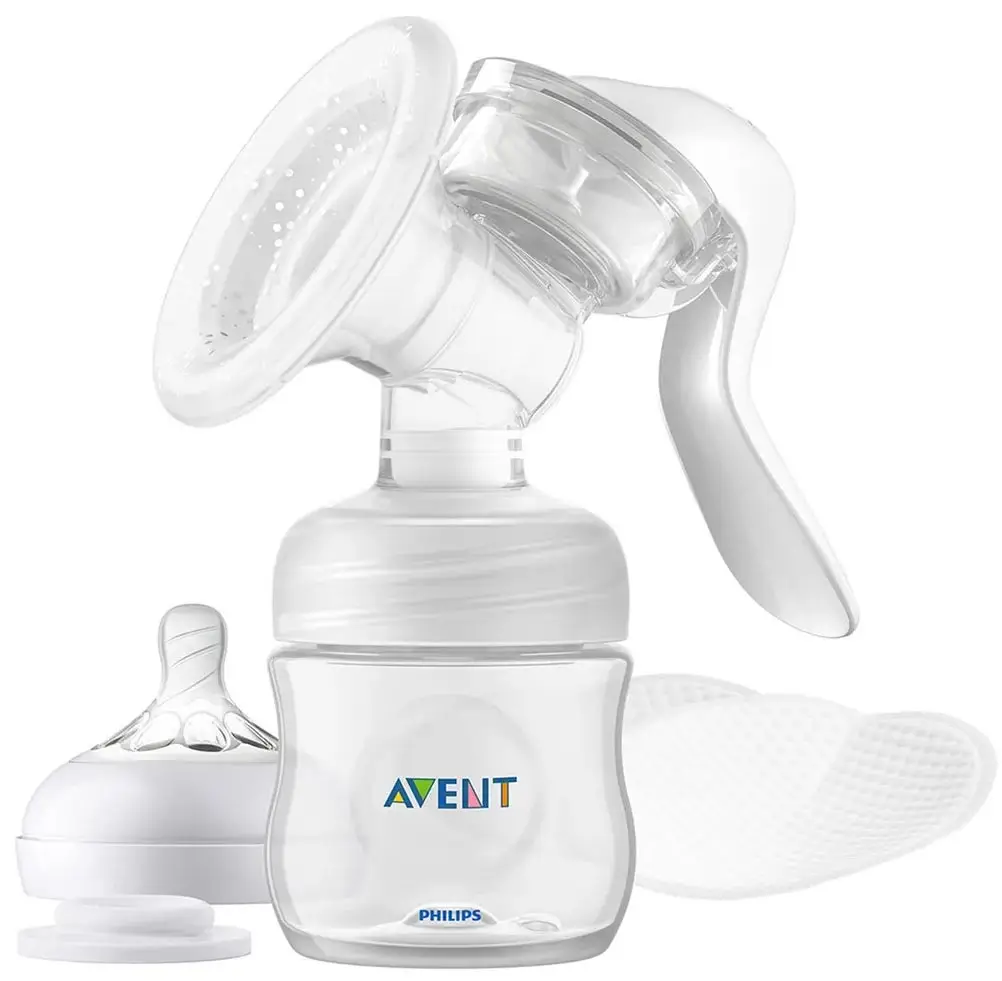Молокоотсос ручной серии Natural Philips Avent, 125 мл, SCF430/10