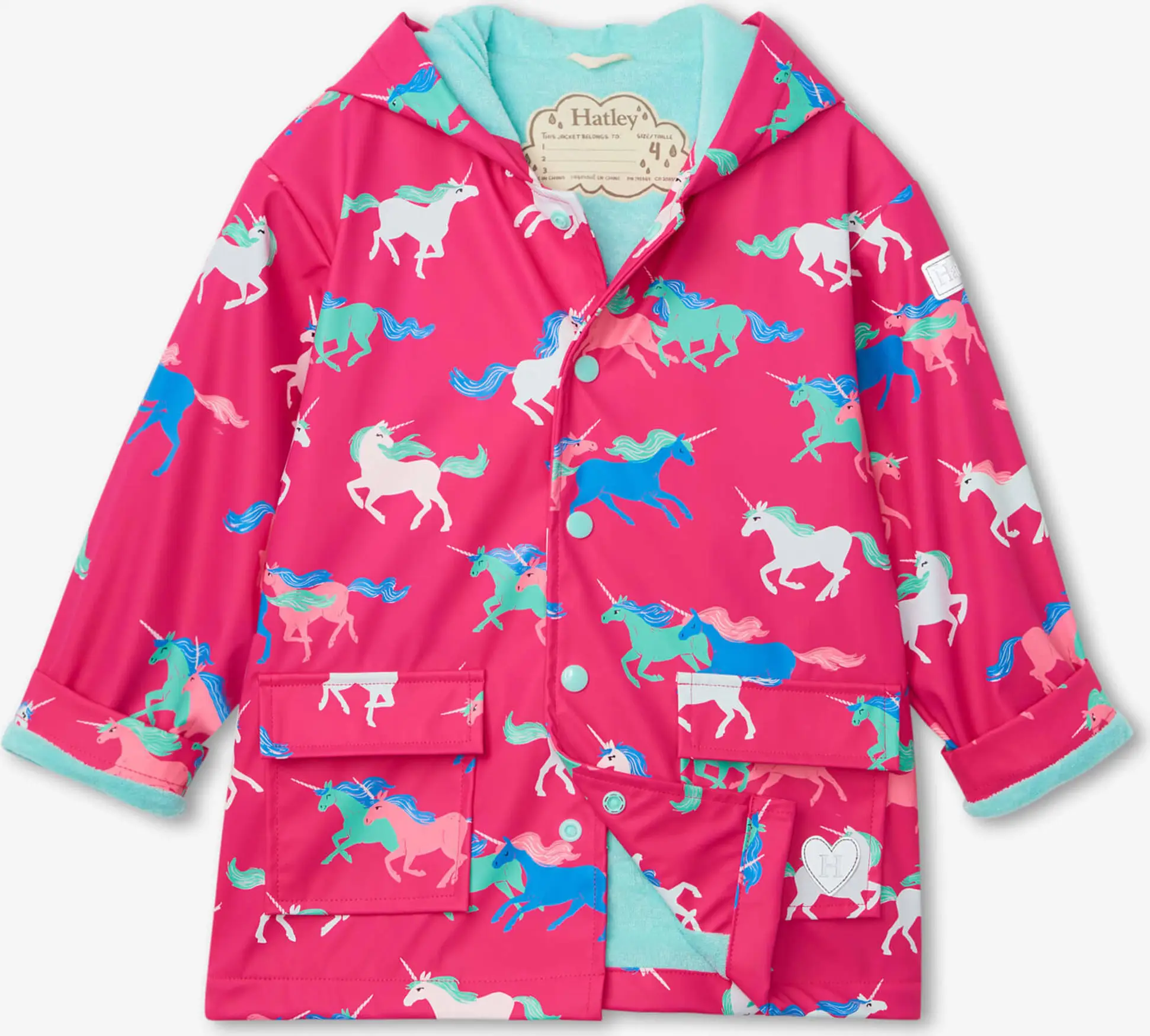 Плащ Hatley розовый 112р