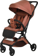 Фотография товара Коляска детская Pera Pituso прогулочная Coffee, рама carbon, PU