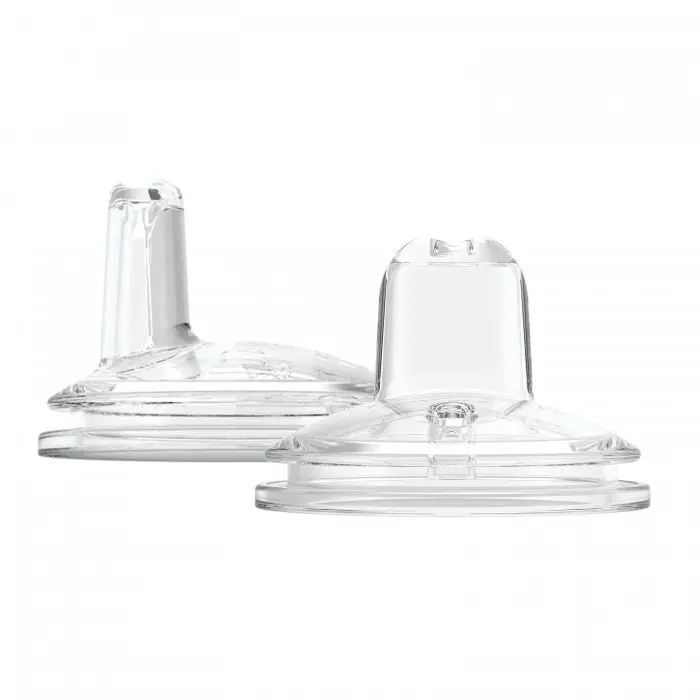 Соска-носик силиконовая на широкое горло Dr. Brown 3м+ 2 штуки