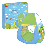 Фотография товара Палатка детская Bondibon Веселые игры самораскрывающаяся