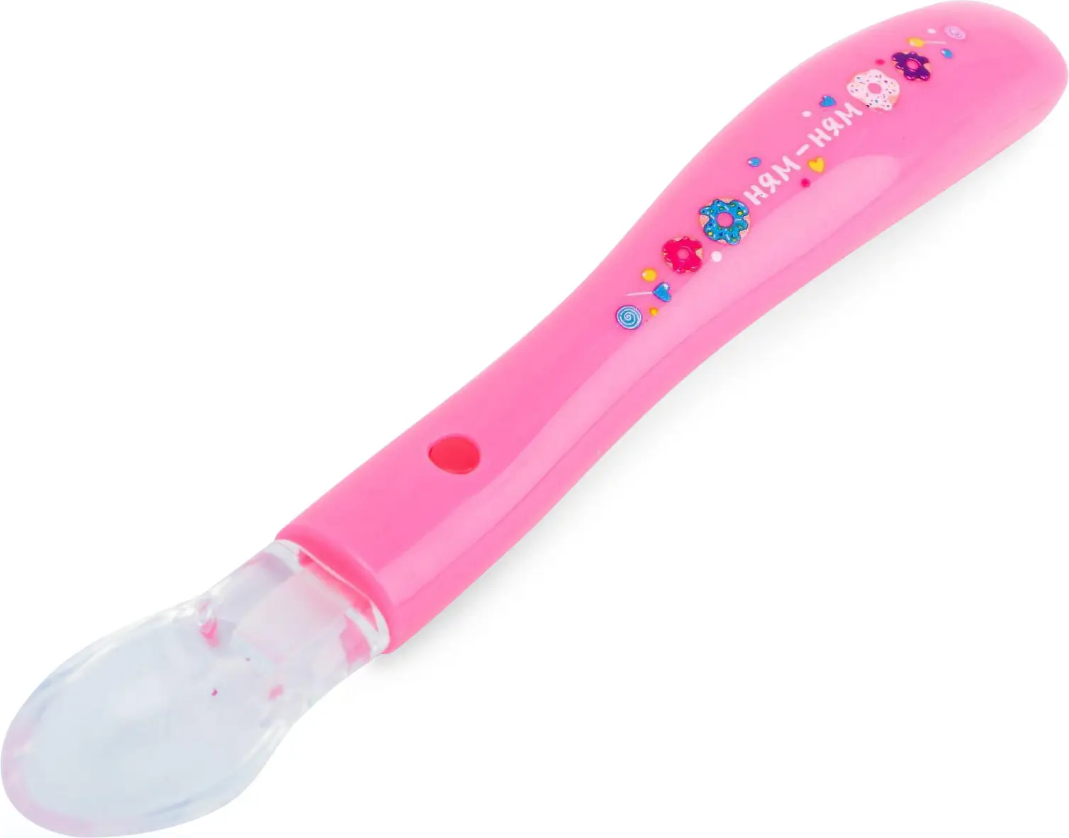 Ложка Ням-Ням детская силиконовая