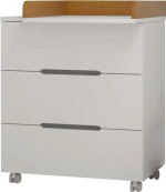 Комод Incanto Anniken Ecco 800/3 цвет белый/бук