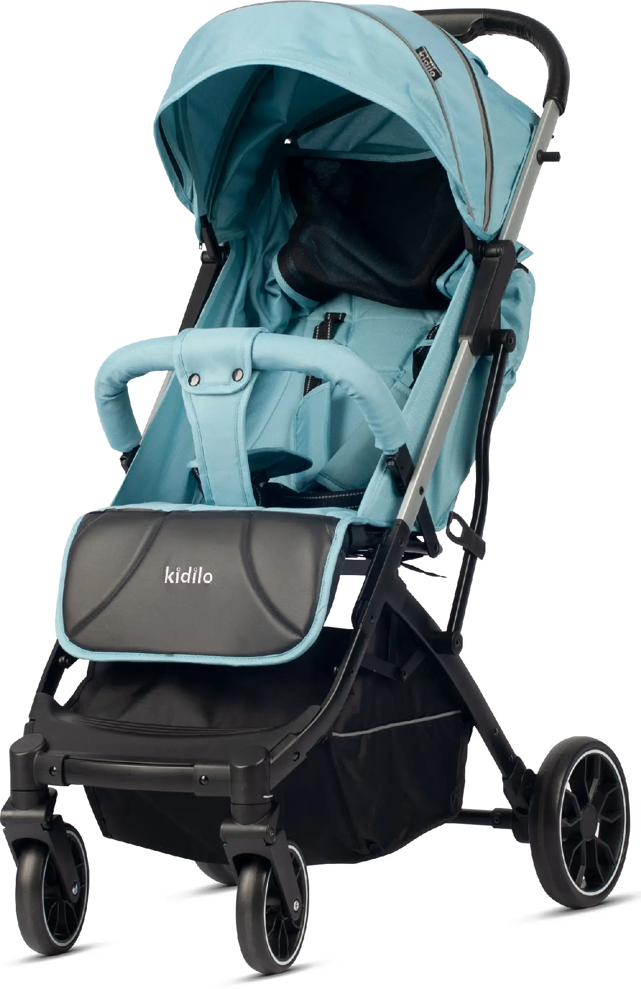 Прогулочная коляска Kidilo K20, синяя