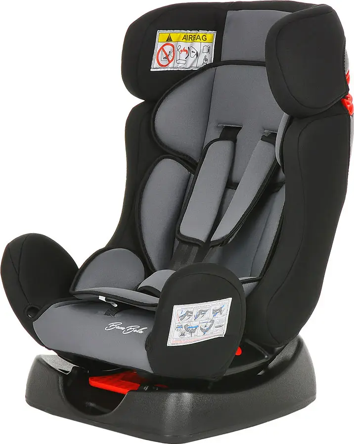 Удерживающее устройство для детей BamBola 0-25 кг Piloto, черный, серый