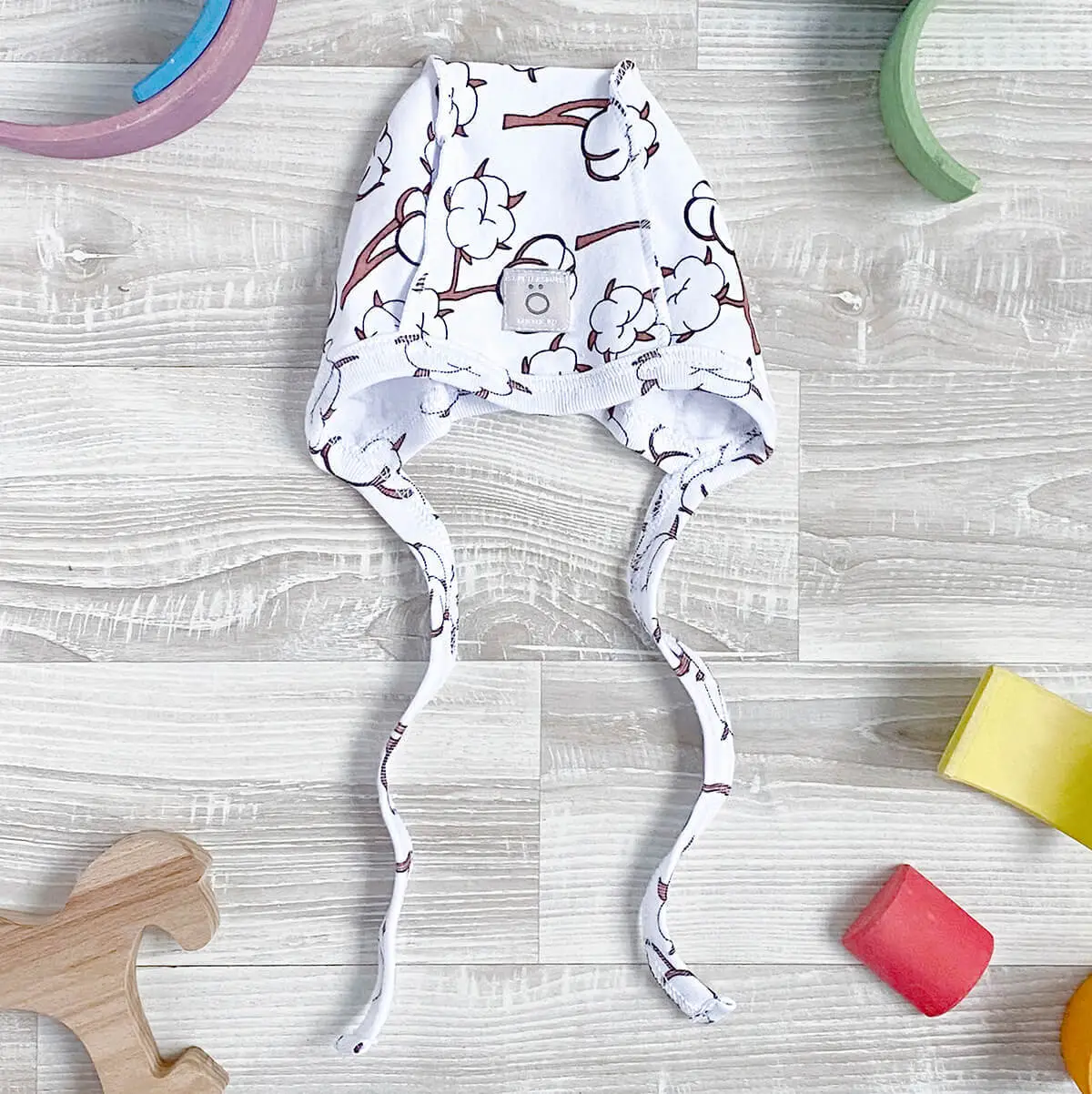 Чепчик Mjolk Хлопок 40-44 см