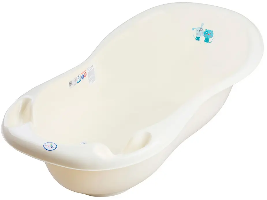 Ванночка Tega Baby Dog and Cat желтый 102 см