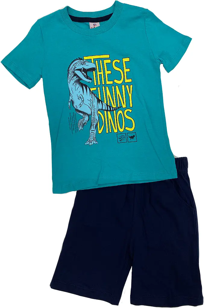 Комплект футболка с шортами 153.036.8020 зеленый 4 года