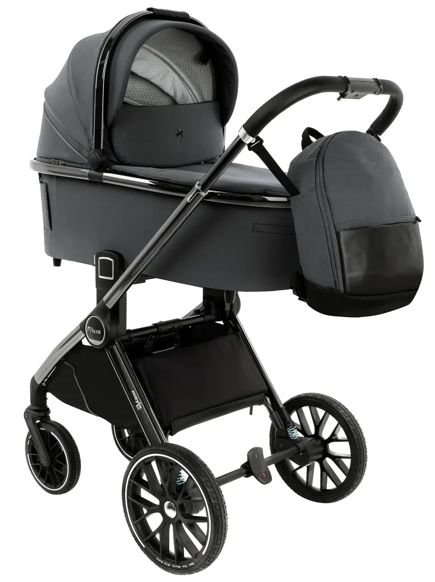 Коляска Pituso Mayla Lux 2 в 1 Dark Grey