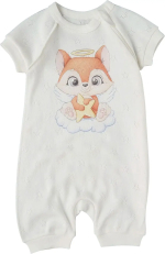 Фотография товара Песочник на молнии Лисенок Ангел, крем, р. 74