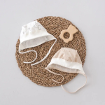 Чепчик KiDi на широкой резинке Зайкин , 2 штуки 20, 62-68 см