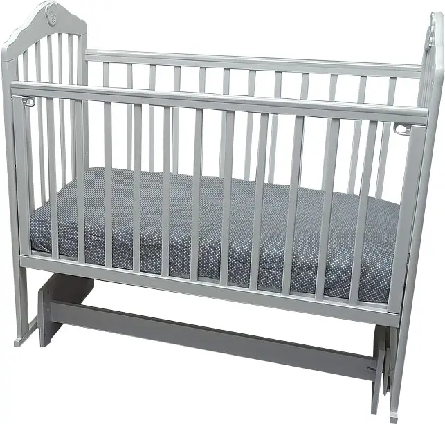 Кроватка PKA Incanto Pali автостенка, цвет белый