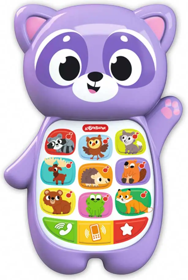 Азбукварик Смартфончики-зверята Алло, Енотик!