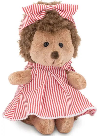 Игрушка мягконабивная Life Ёжинка Колючка: пляжное настроение, 15 см