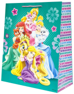 Фотография товара Бумажный пакет Феникс презент Принцессы и питомцы для сувенирной продукции, с ламинацией