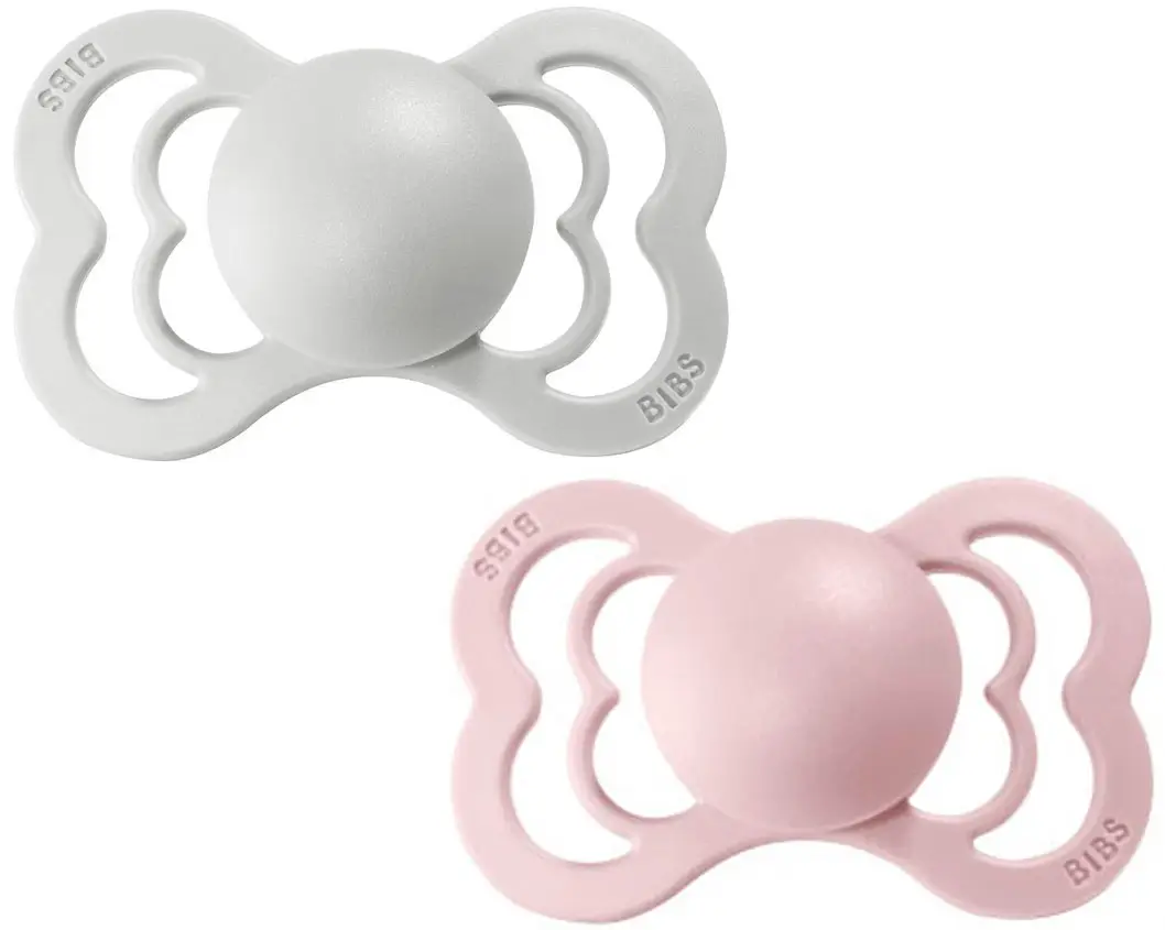 Набор пустышек Bibs Supreme Latex Haze, Blossom 0-6 месяцев