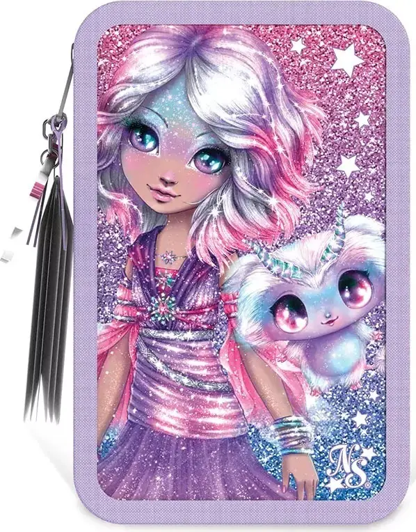 Школьный пенал с наполнением, для девочек, Nebulous Stars, серия Estrelia