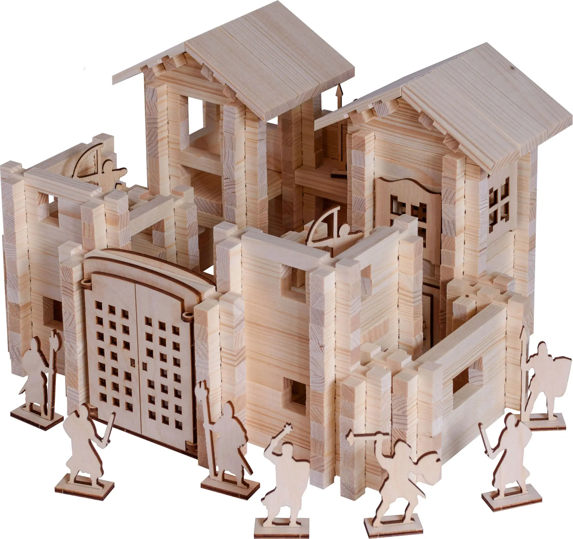 Конструктор Лесовичок Замок №3, набор из 480 деталей