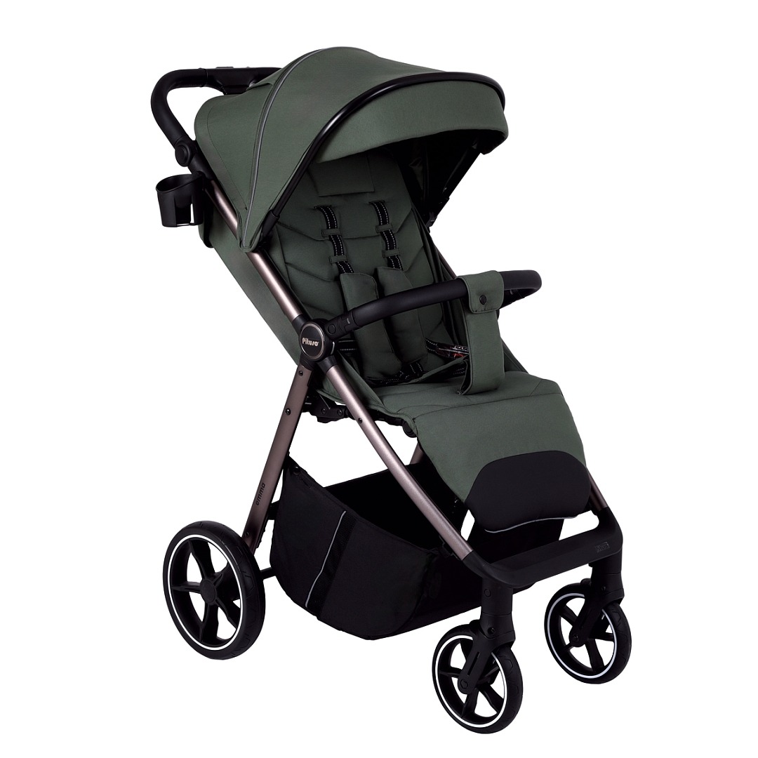 Коляска детская Pituso EMMA прогулочная, Пальмово-Зеленый