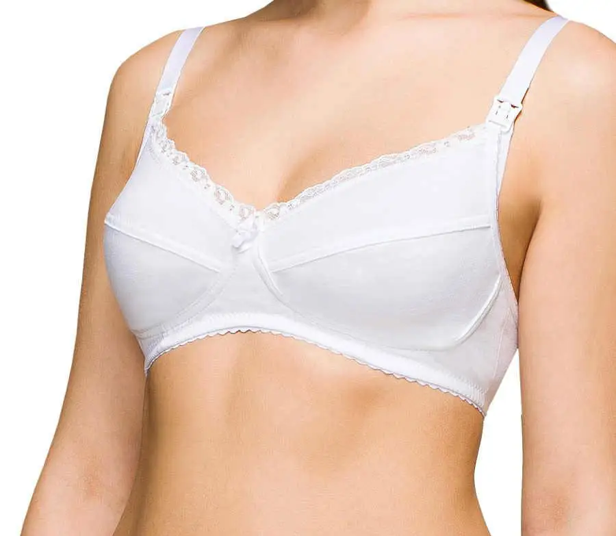 Бюстгальтер послеродовой Фэст 2433 80-E белый