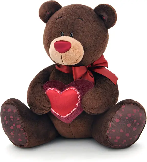 Игрушка мягконабивная Choco с сердцем, Orange Toys, 50 см