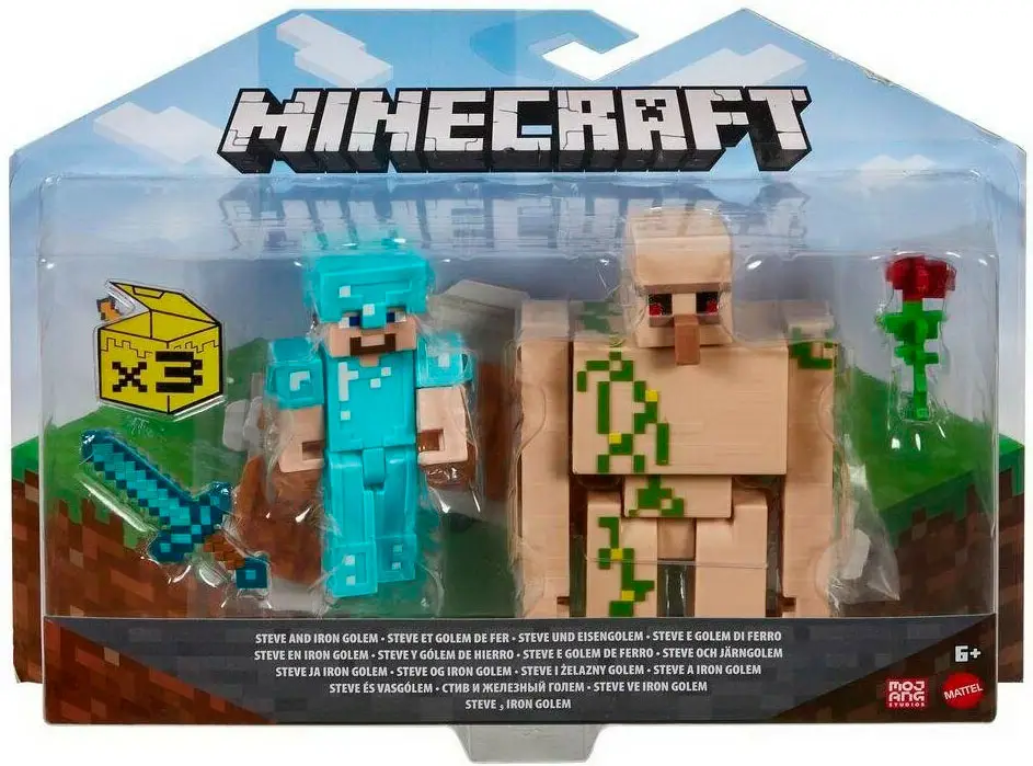 Фигурка Mattel Minecraft Базовая 8 см