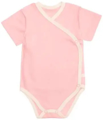 Фотография товара Комбинезон Фабрика Бамбук Боди Кимоно розовый 74