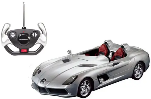 Радиоуправляемая машина Rastar Mercedes-Benz SLR 1:12 серебряный