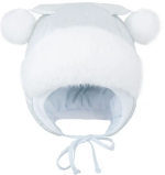 Фотография товара Головной убор детский Чудо-Кроха шапка белый 46