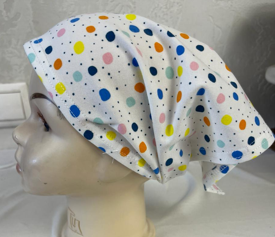 Головной убор детский (косынка) арт KL-399-30 (46-48, белый)