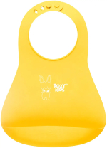 Фотография товара Нагрудник мягкий ROXY KIDS желтый