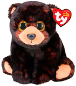 Мягкая игрушка TY Beanie Babies Бурый медведь Bear 15 см Мягкая игрушка TY Beanie Babies Бурый медведь Bear 15 см
