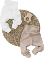 Фотография товара Ползунки на поясе KiDi kids Капучино, р. 20, рост 62-68 см