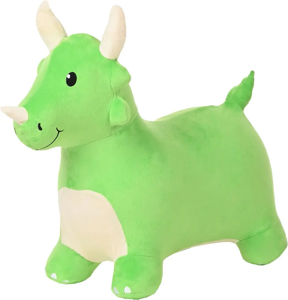 Прыгуны-животные Дракоша Pituso, 57x27x50 см, зелёный