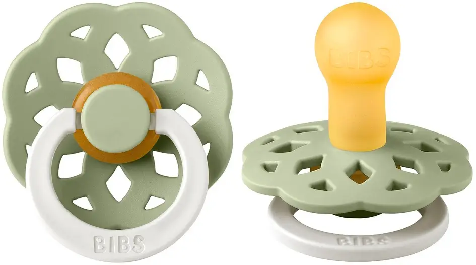 Пустышка Bibs Boheme Latex Sage Glow 0-6 месяцев