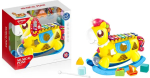Фотография товара Игрушка развивающая Huanger Сортер Лошадка-ксилофон желтый