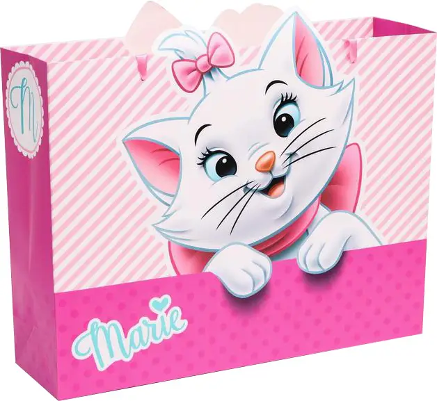 Пакет ламинат горизонтальный Marie, Коты аристократы, 31х40х11 см 4628829