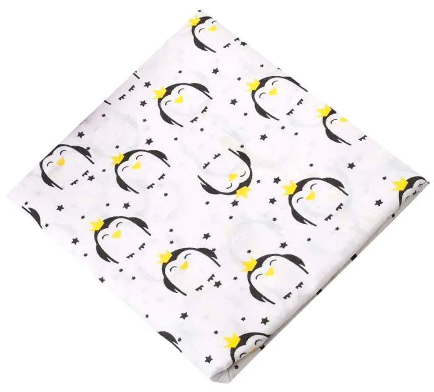 Наволочка AmaroBaby Пингвины бязь 40х60 см