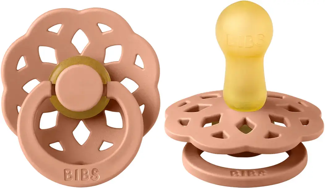 Пустышка Bibs Boheme Latex Peach 6-18 месяцев