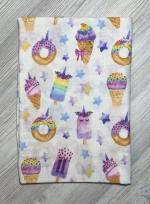 Фотография товара Плед-пеленка RinaAmari Радужные сладости 90х130 см