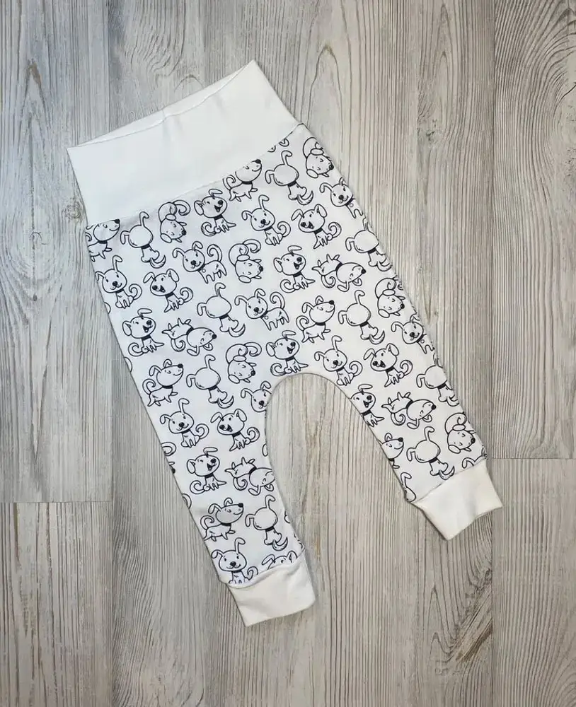 Штанишки RinaAmari Щенята на манжетах 86