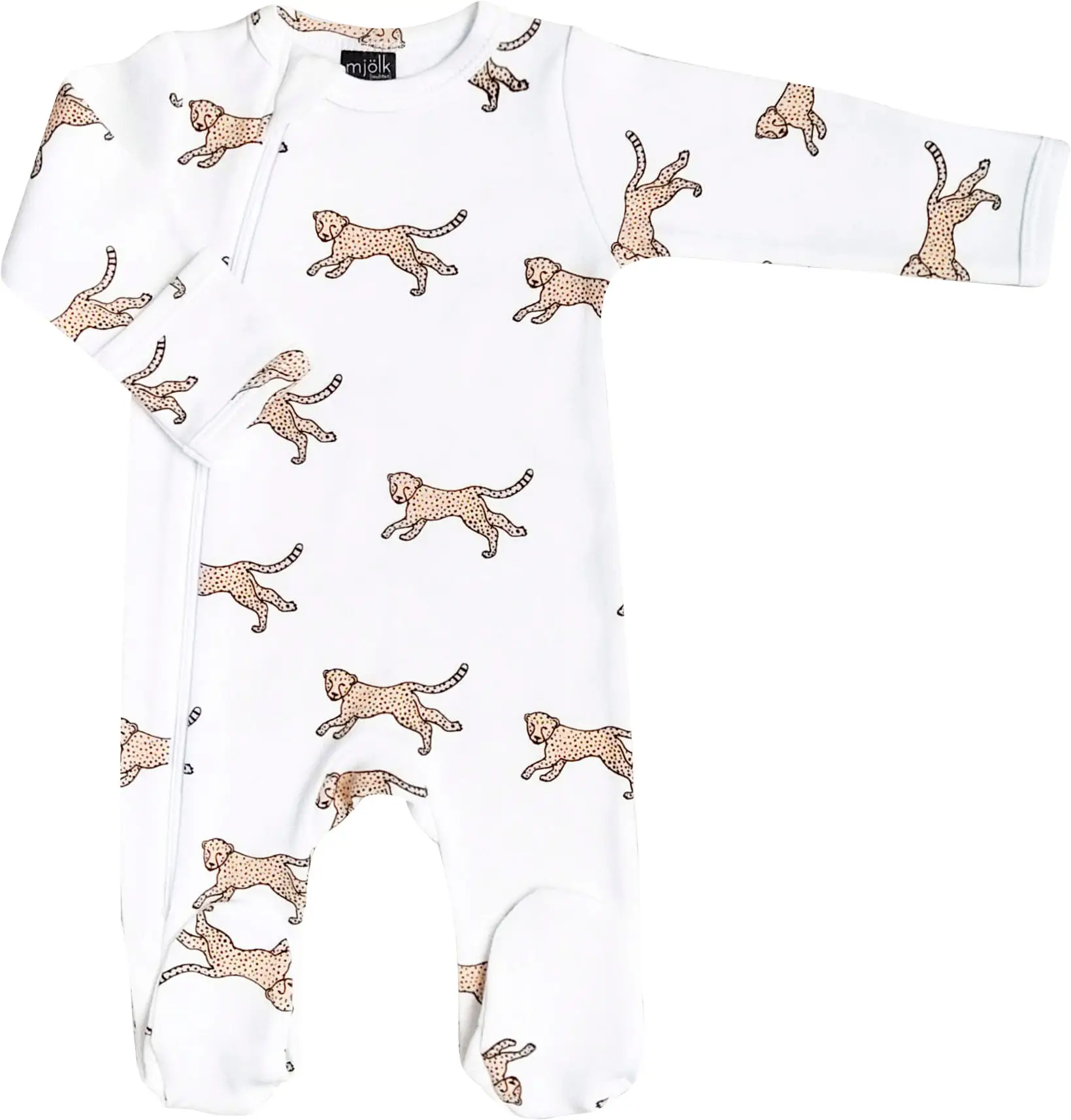 Комбинезон Mjolk Sleep and Play Гепарды 74