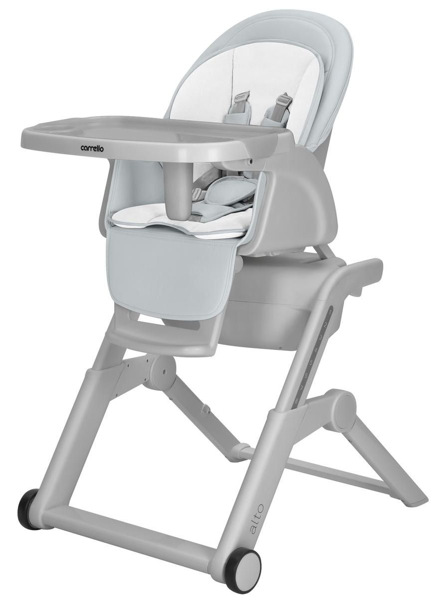 Стульчик для кормления CRL-10307 Alto  Chrome Grey