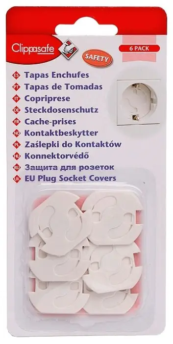 Защита для розеток 70/2 Clippasafe белый