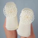 Фотография товара Носочки трикотажные Little Star Купонье крем 6-12 месяцев