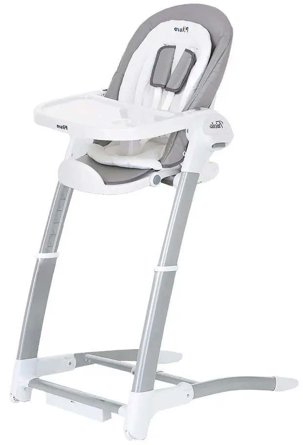 Стул для кормления Pituso Triola 3 в 1 электрокачели, стул, бустер Dark grey Темно-серый